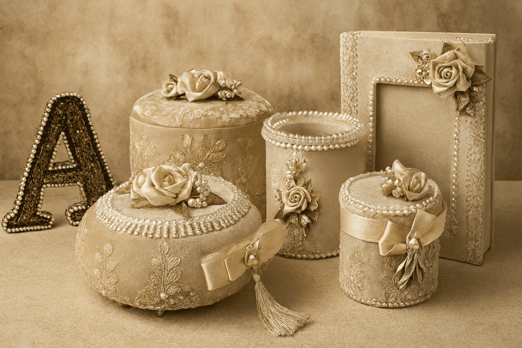 جا شمعی، تزیینی ، هنرهای خانگی، صنایع دستی ، جا جواهری