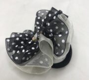 کش مو حریر ساده خالدار – قطر ۸ سانتی‌متری